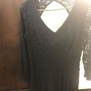 BRAND NEW black lace dress